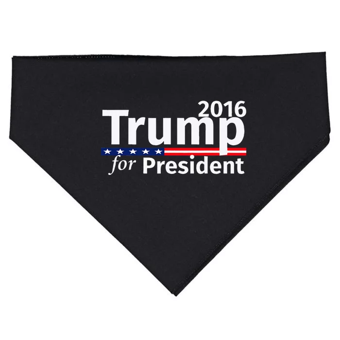 Donald Trump For President 2016 Republican USA-Made Doggie Bandana