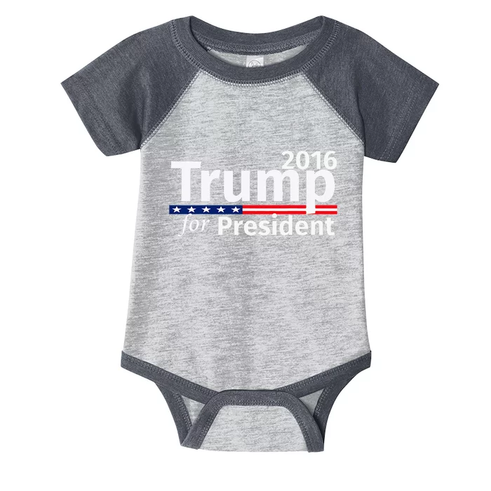 Donald Trump For President 2016 Republican Infant Baby Jersey Bodysuit