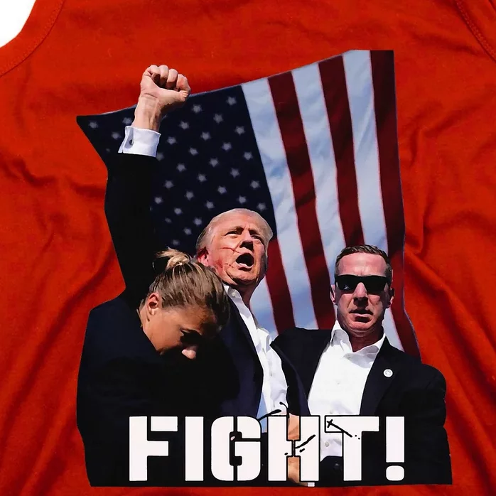 Donald Trump Fight Fighting Fighters Supporters Americans Tank Top