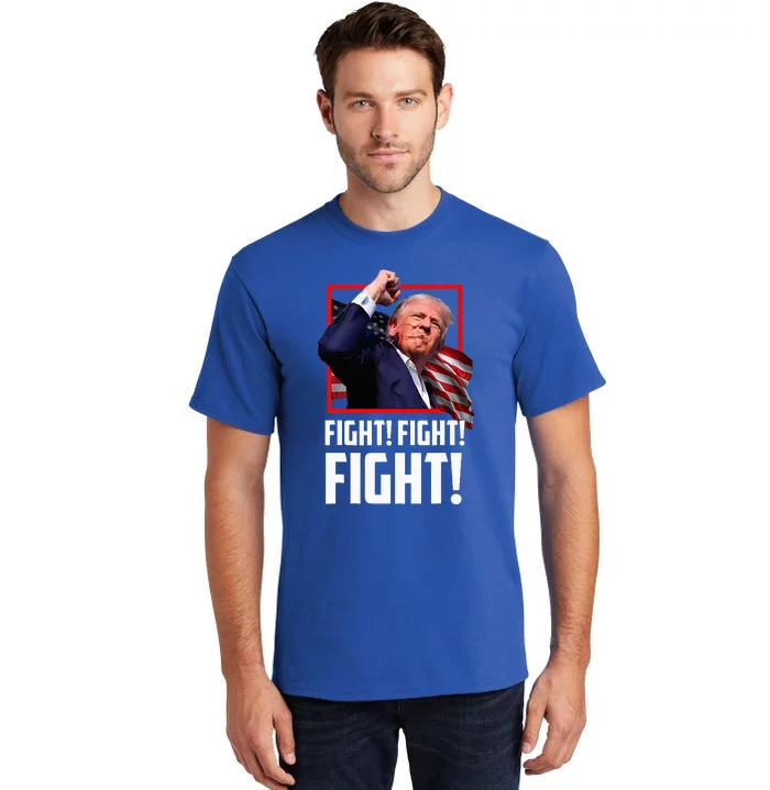 Donald Trump Fight Fighting Fighters Supporters Americans Tall T-Shirt