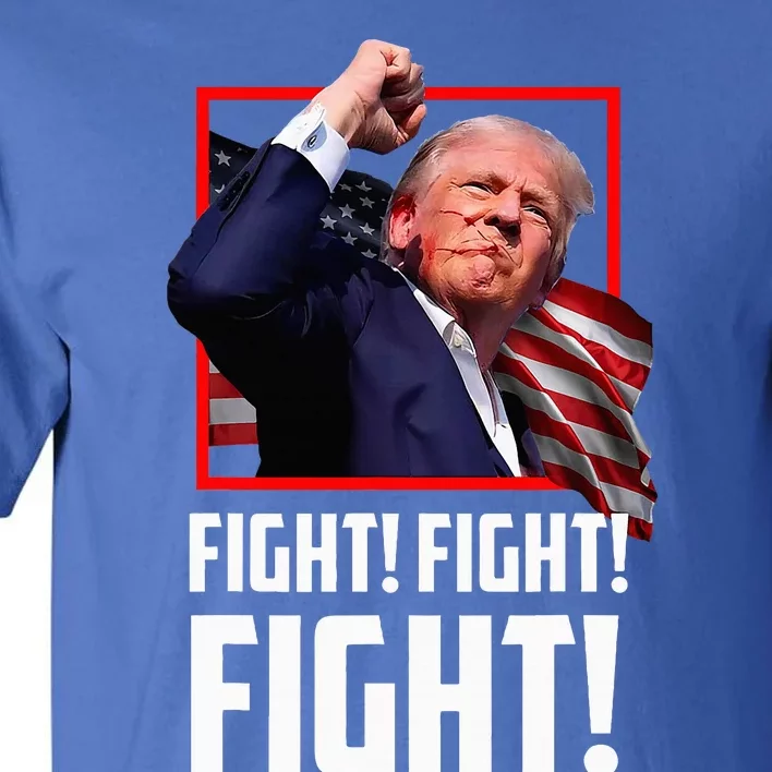 Donald Trump Fight Fighting Fighters Supporters Americans Tall T-Shirt