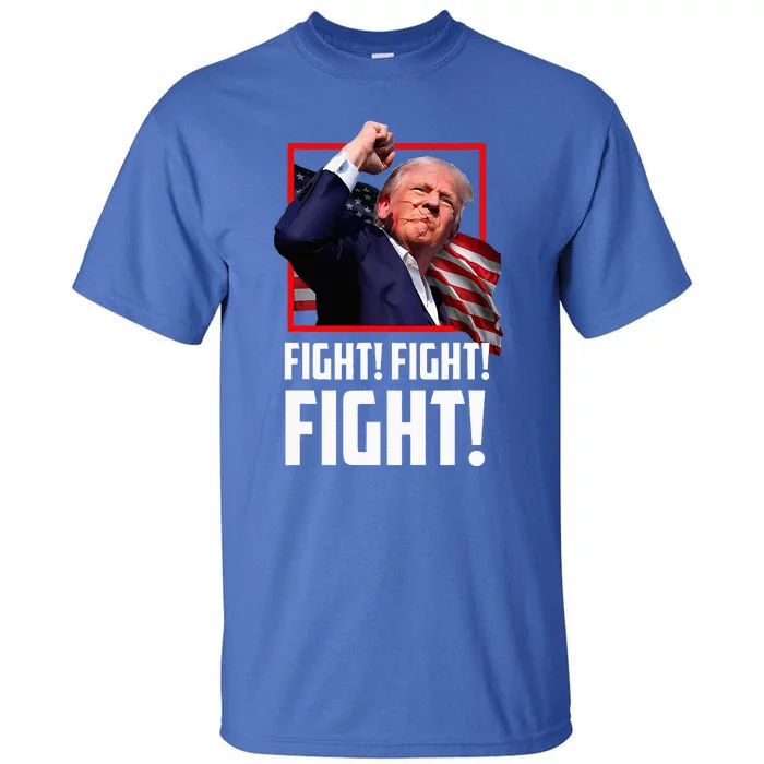 Donald Trump Fight Fighting Fighters Supporters Americans Tall T-Shirt