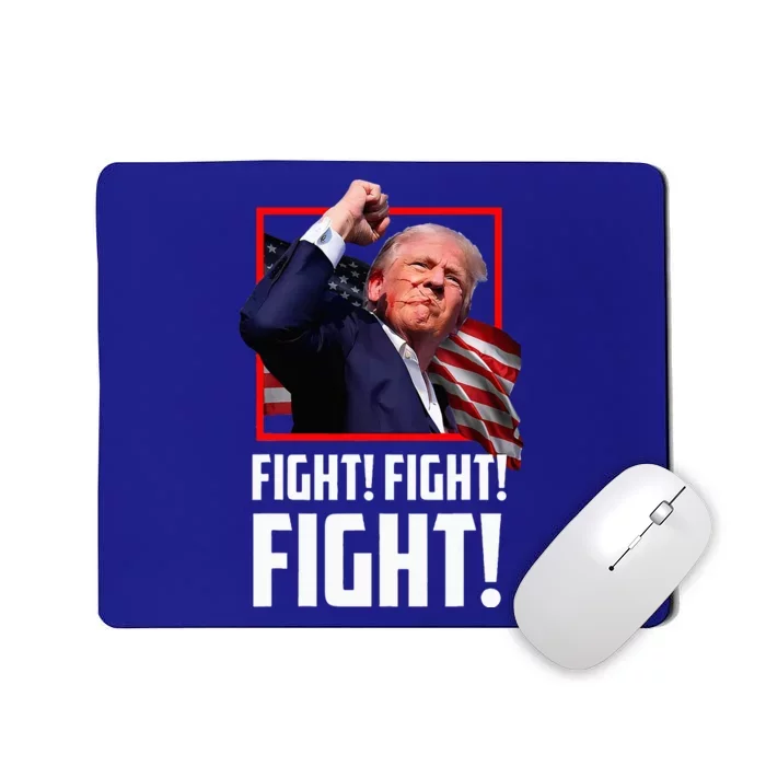 Donald Trump Fight Fighting Fighters Supporters Americans Mousepad