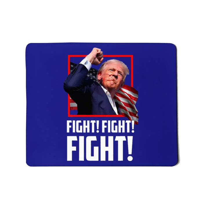 Donald Trump Fight Fighting Fighters Supporters Americans Mousepad