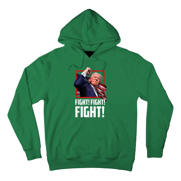 Donald Trump Fight Fighting Fighters Supporters Americans Hoodie