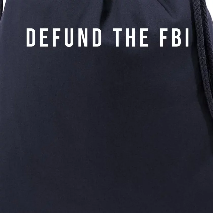 Defund The FBI Drawstring Bag