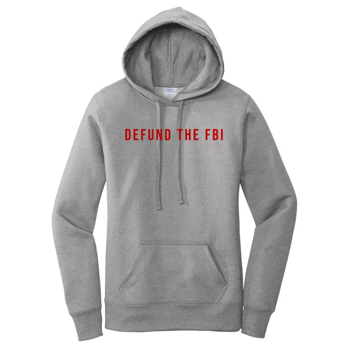 Defund The FBI Women's Pullover Hoodie