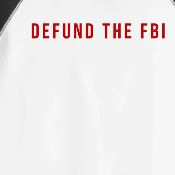 Defund The FBI Toddler Fine Jersey T-Shirt