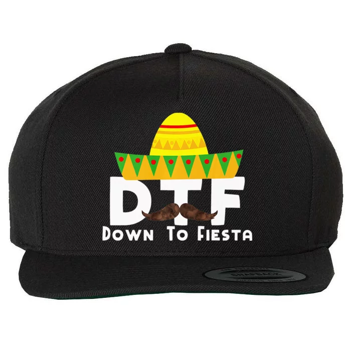 Down To Fiesta Cinco de Mayo Costume Party Outfit Wool Snapback Cap