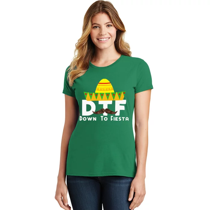 Down To Fiesta Cinco de Mayo Costume Party Outfit Women's T-Shirt