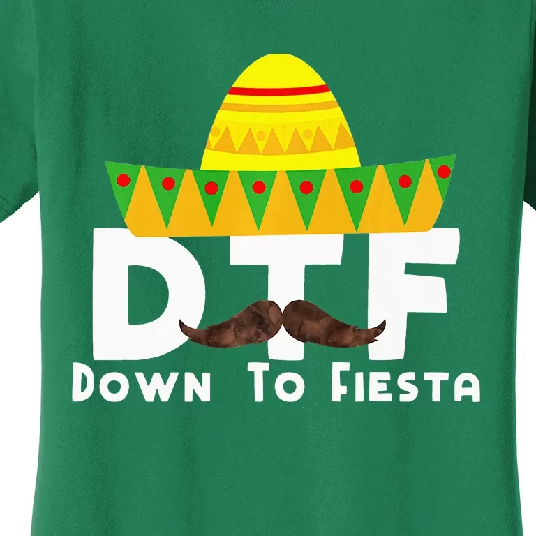 Down To Fiesta Cinco de Mayo Costume Party Outfit Women's T-Shirt