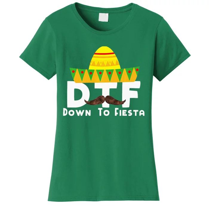 Down To Fiesta Cinco de Mayo Costume Party Outfit Women's T-Shirt