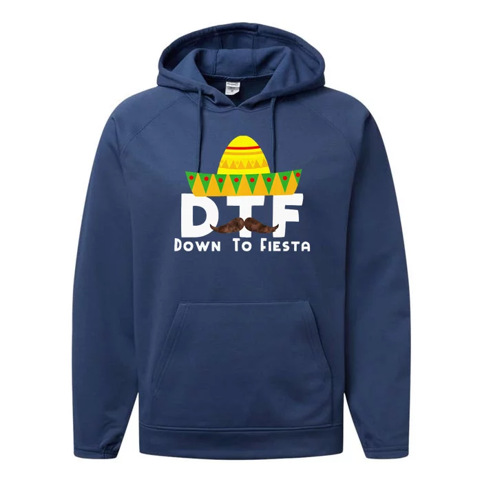 Down To Fiesta Cinco de Mayo Costume Party Outfit Performance Fleece Hoodie