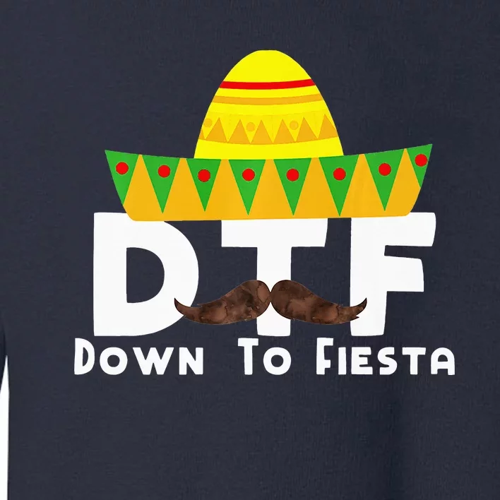 Down To Fiesta Cinco de Mayo Costume Party Outfit Toddler Sweatshirt