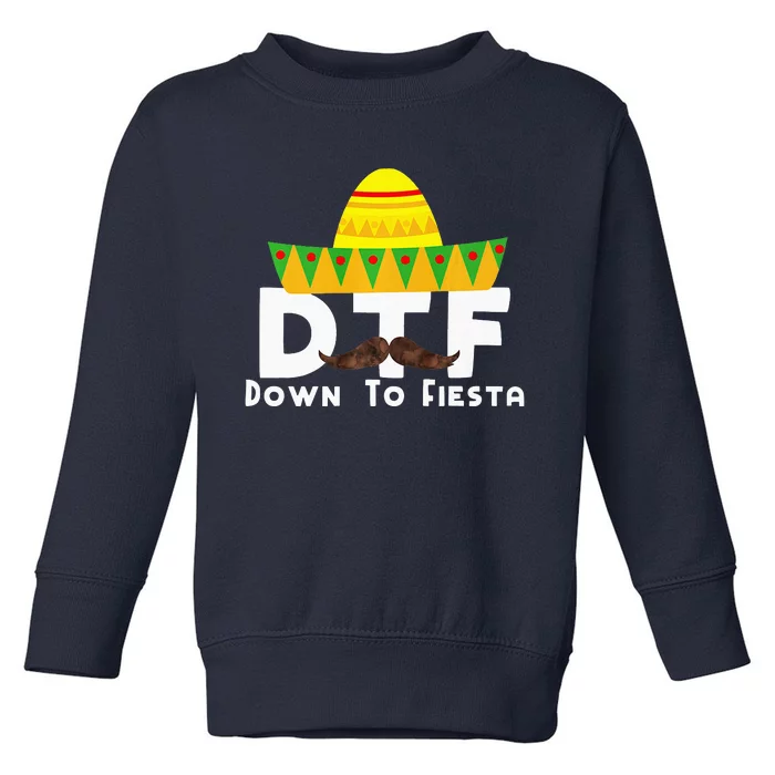 Down To Fiesta Cinco de Mayo Costume Party Outfit Toddler Sweatshirt