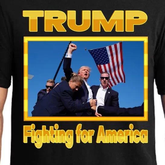 Donald Trump Fighting For America Pajama Set