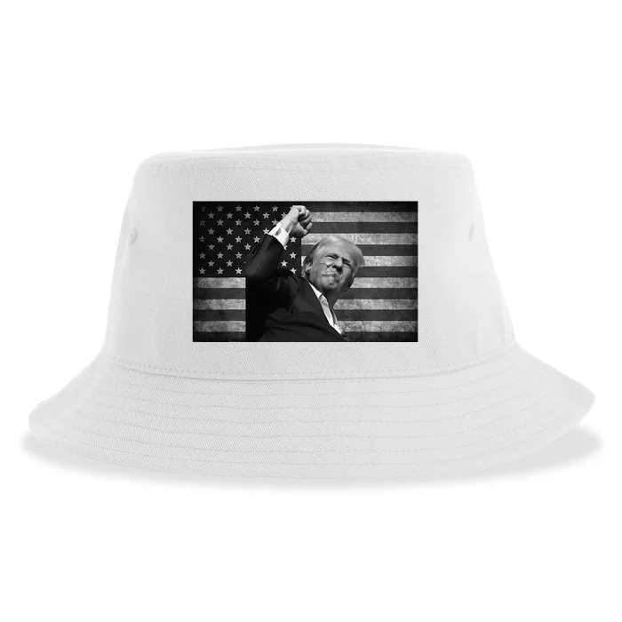 Donald Trump Fight For Freedom Sustainable Bucket Hat