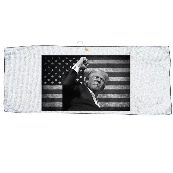 Donald Trump Fight For Freedom Large Microfiber Waffle Golf Towel