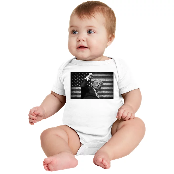 Donald Trump Fight For Freedom Baby Bodysuit