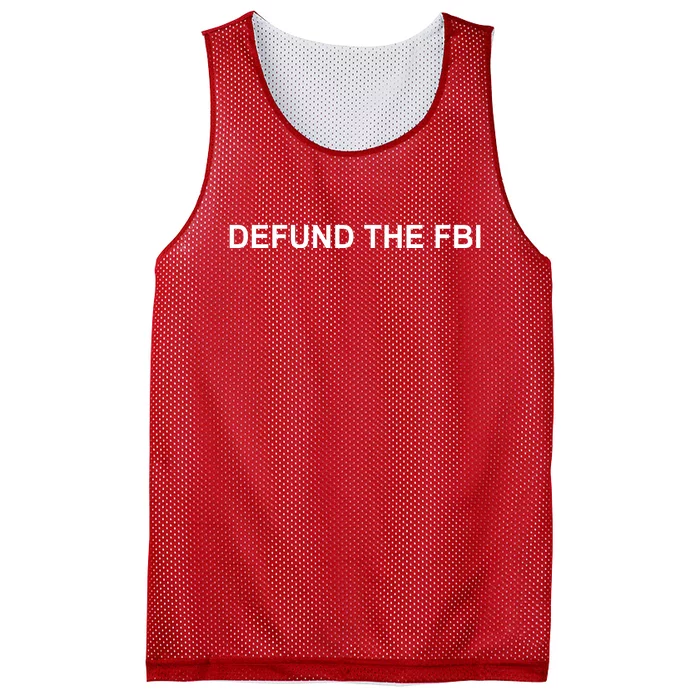 Defund The FBI Mesh Reversible Basketball Jersey Tank