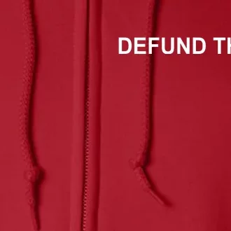 Defund The FBI Full Zip Hoodie