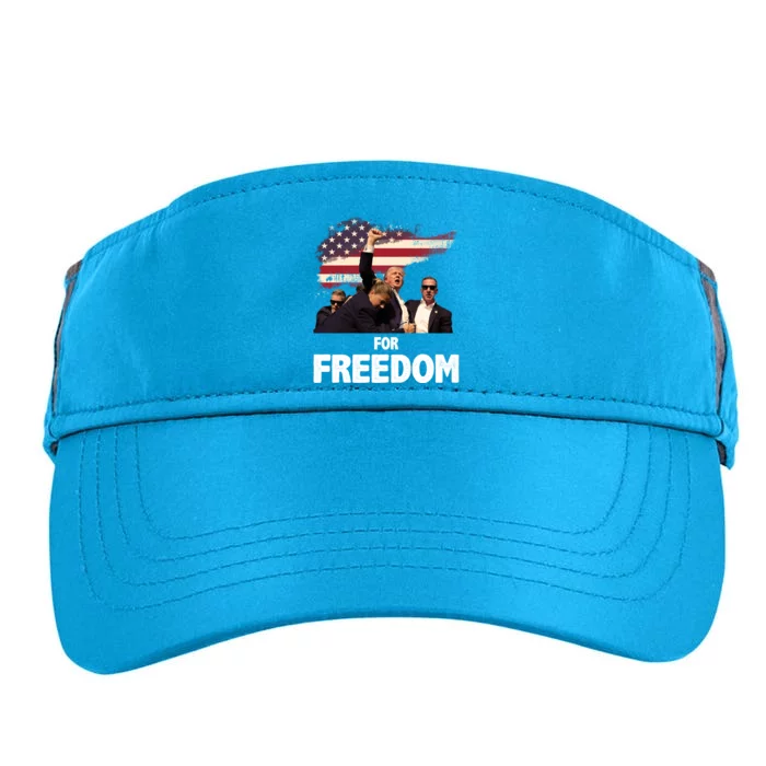 Donald Trump For Freedom Adult Drive Performance Visor