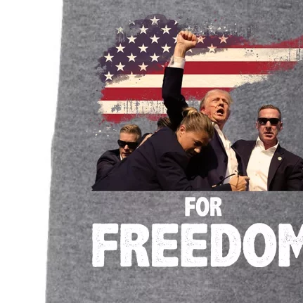 Donald Trump For Freedom Doggie 3-End Fleece Hoodie