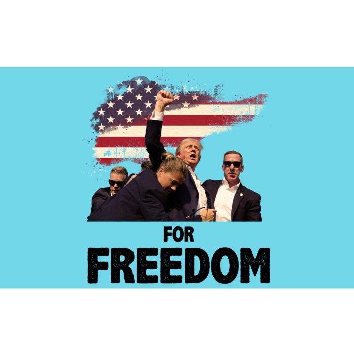 Donald Trump For Freedom Bumper Sticker