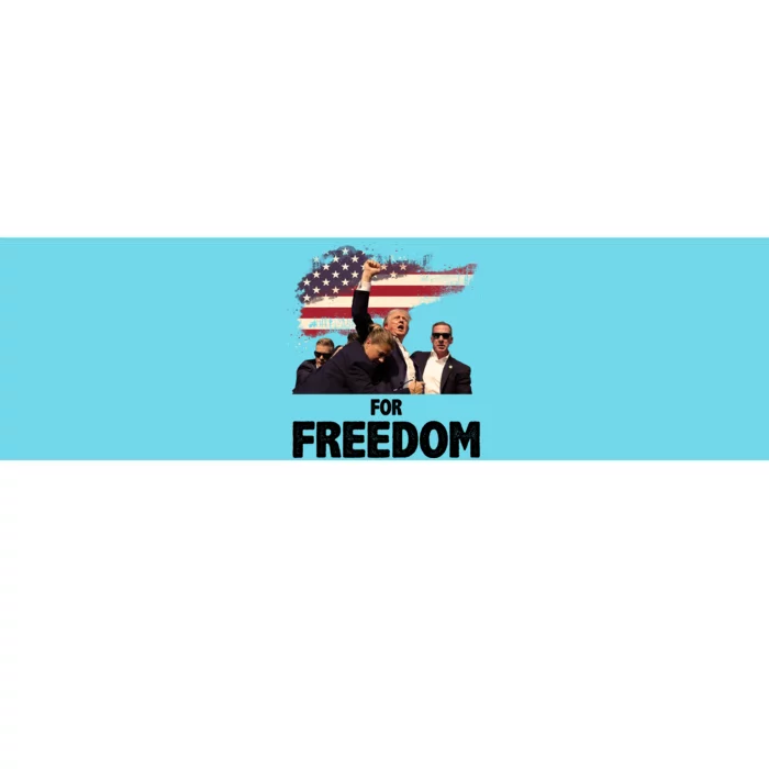 Donald Trump For Freedom Bumper Sticker