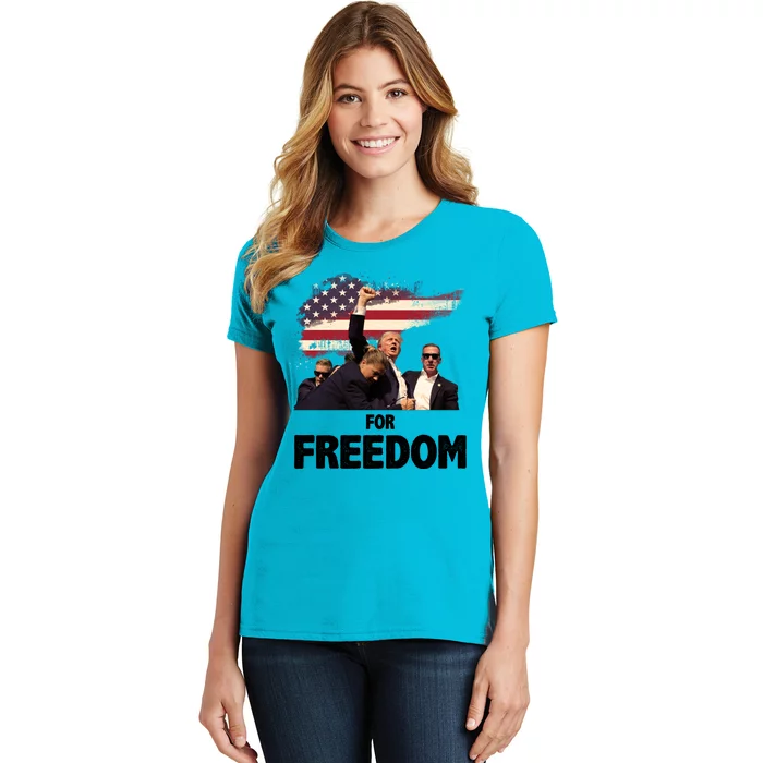 Donald Trump For Freedom Women's T-Shirt