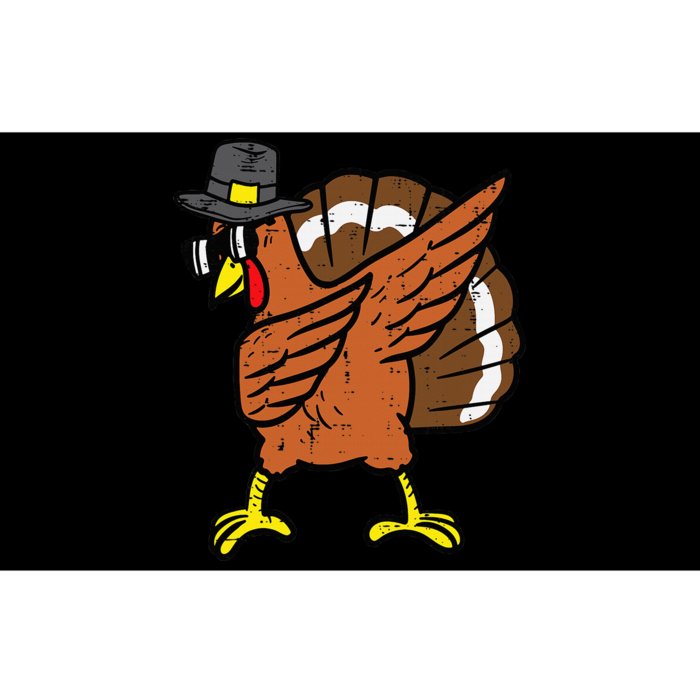 Dabbing Turkey Funny Thanksgiving Dab Dance Bumper Sticker