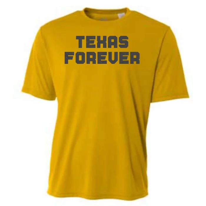 Distressed Texas Forever Cooling Performance Crew T-Shirt