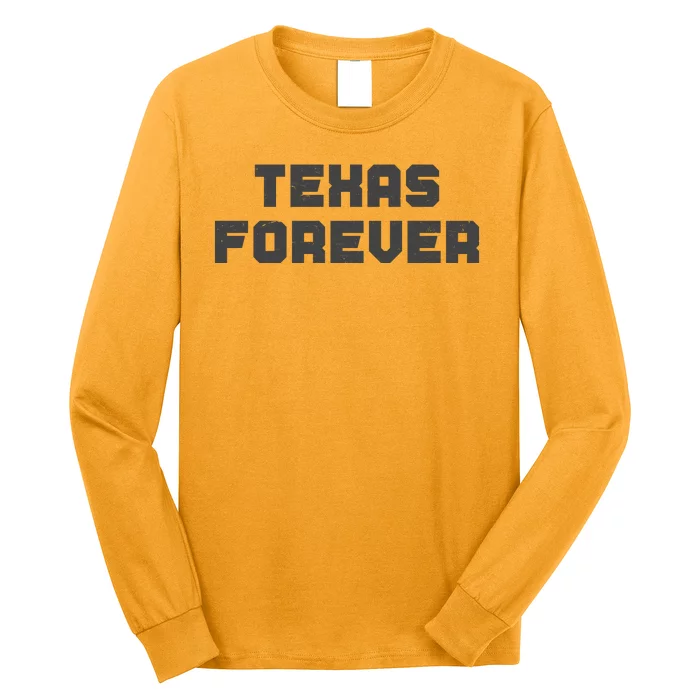 Distressed Texas Forever Long Sleeve Shirt