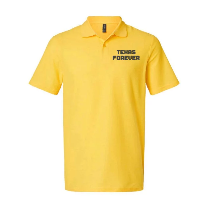 Distressed Texas Forever Softstyle Adult Sport Polo