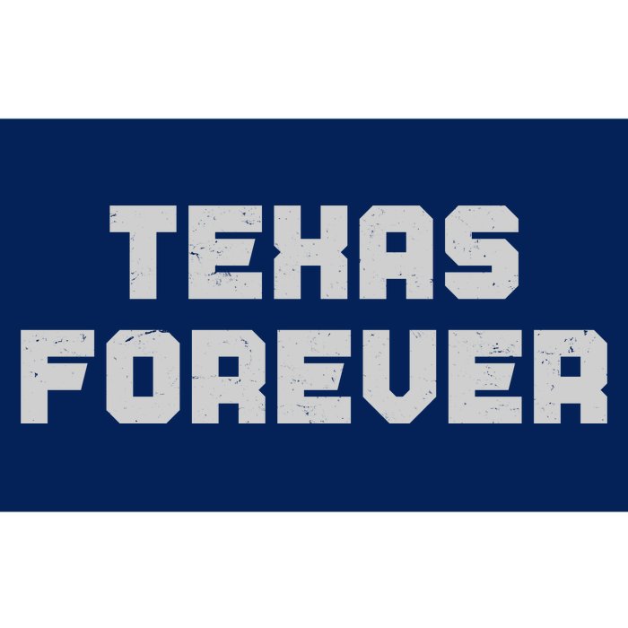 Distressed Texas Forever Bumper Sticker