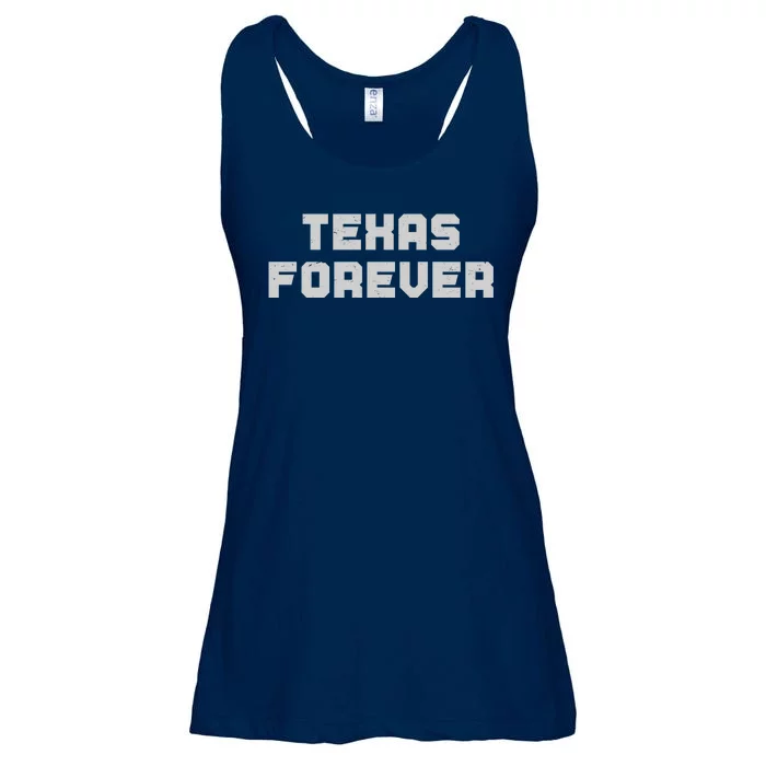 Distressed Texas Forever Ladies Essential Flowy Tank