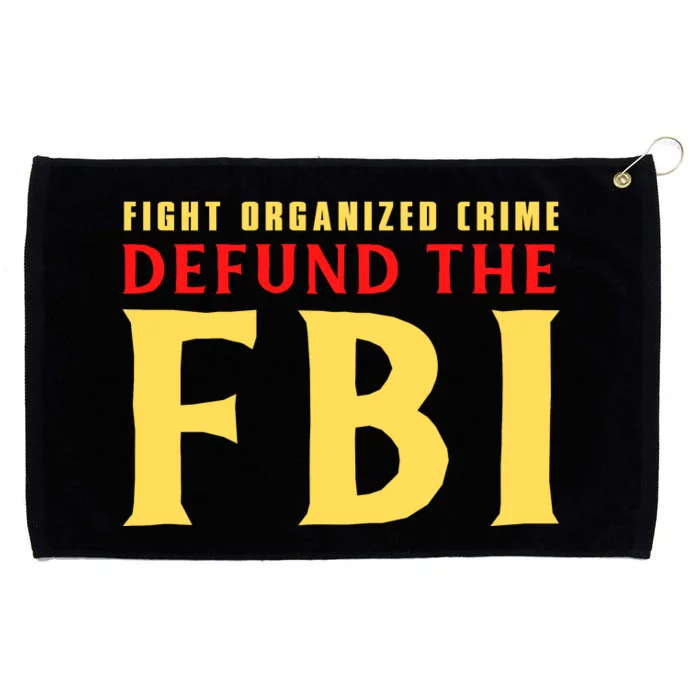 Defund The FBI Conservative Grommeted Golf Towel