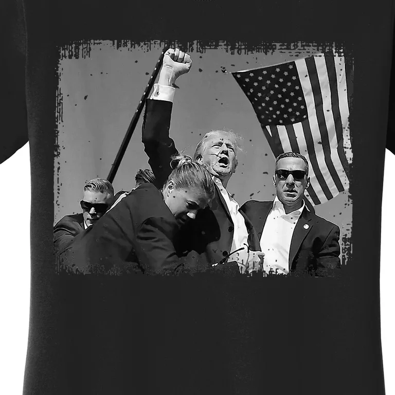 Donald Trump Fist Pump Women's T-Shirt