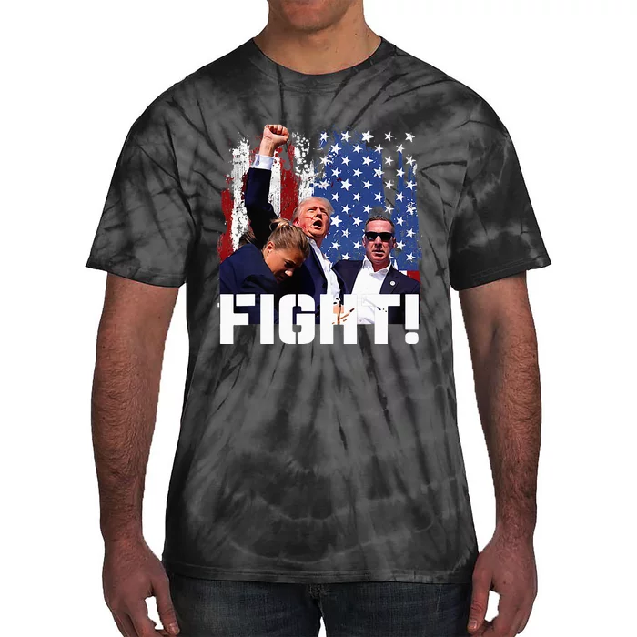 Donald Trump Fist Pump Tie-Dye T-Shirt