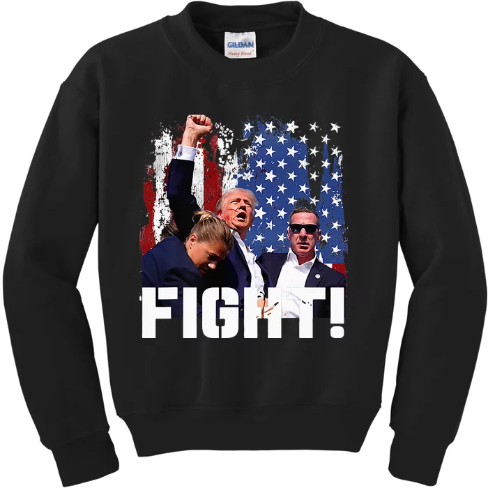 Donald Trump Fist Pump Kids Sweatshirt