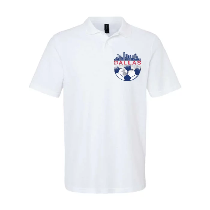 Dallas Texas Fan Fc Softstyle Adult Sport Polo