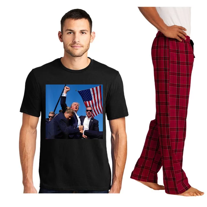 Donald Trump Fight Fist 2024 Pajama Set