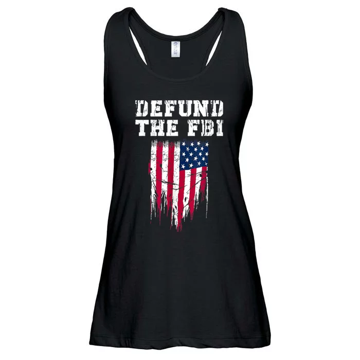 Defund The FBI Federal Bureau Anti FBI Corruption Ladies Essential Flowy Tank