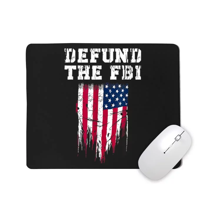 Defund The FBI Federal Bureau Anti FBI Corruption Mousepad