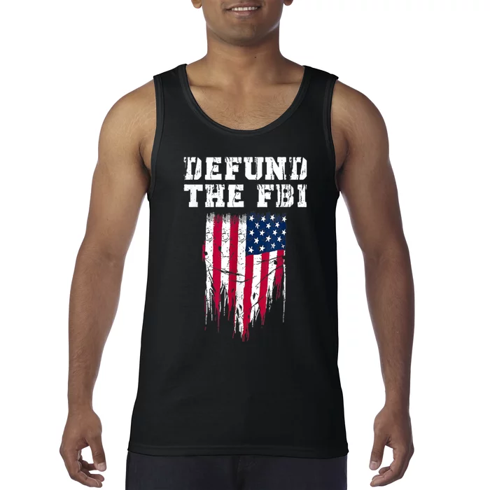 Defund The FBI Federal Bureau Anti FBI Corruption Tank Top