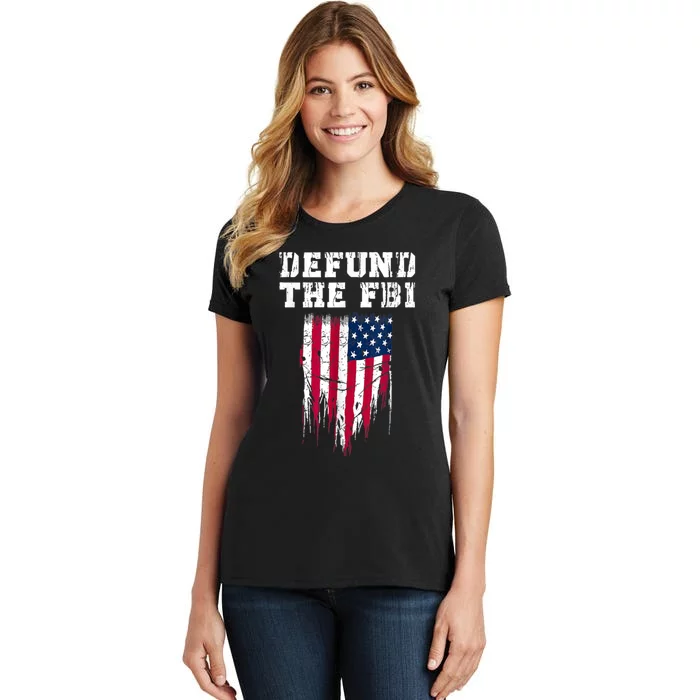 Defund The FBI Federal Bureau Anti FBI Corruption Women's T-Shirt