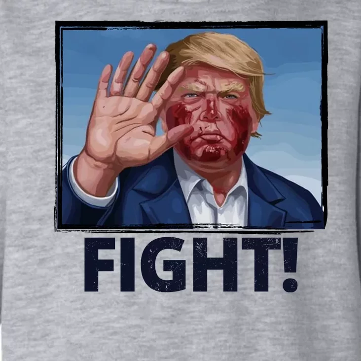 Donald Trump Fight! Rally Pro Trump Toddler Hoodie