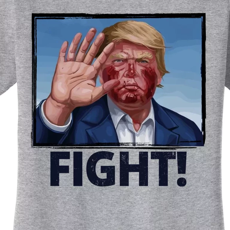 Donald Trump Fight! Rally Pro Trump Women's T-Shirt