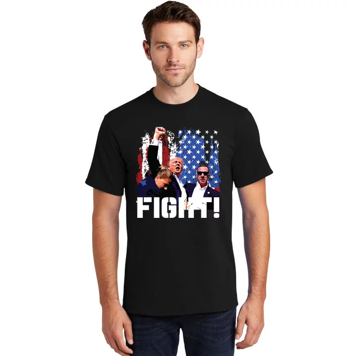 Donald Trump Fist Pump Tall T-Shirt