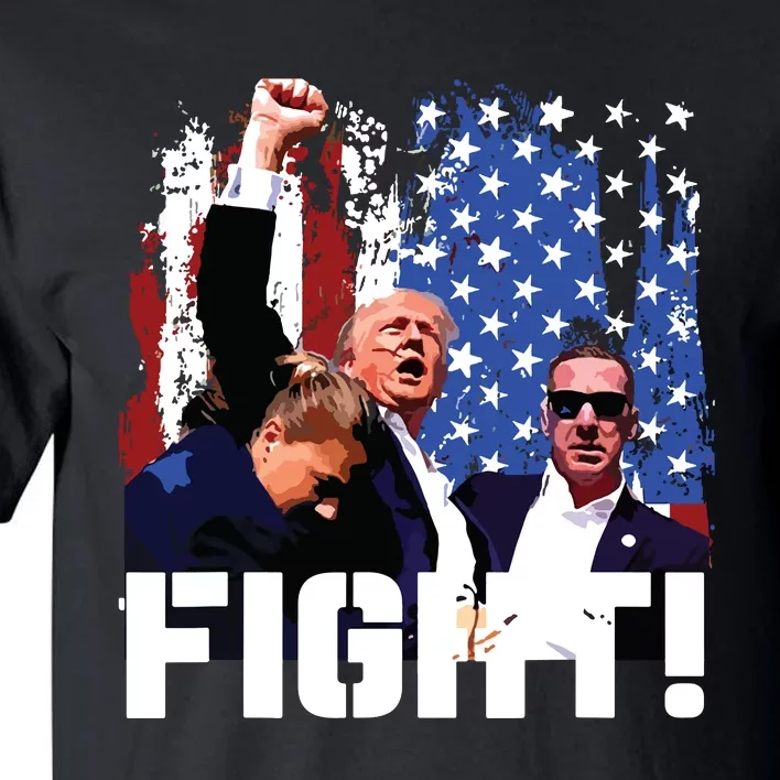 Donald Trump Fist Pump Tall T-Shirt